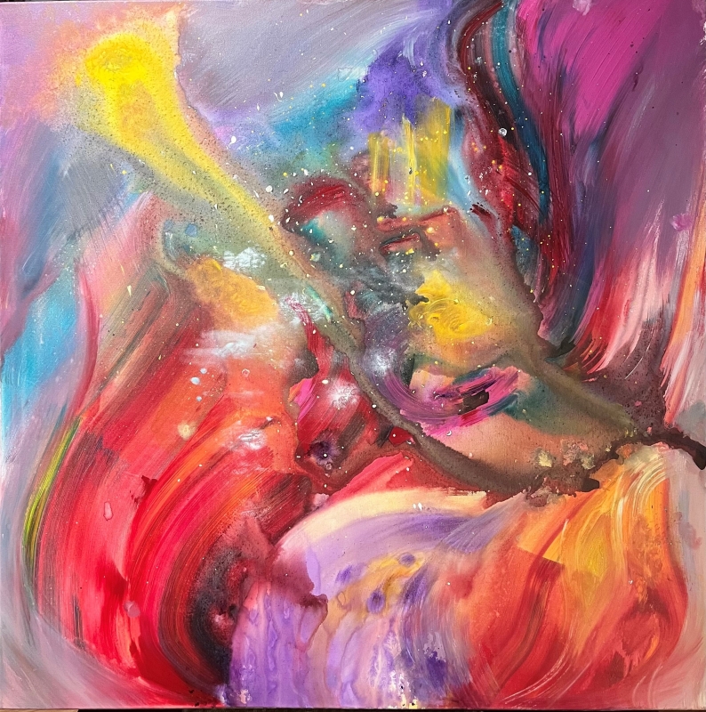 Cosmic Symphony by artist Lily Tanzer